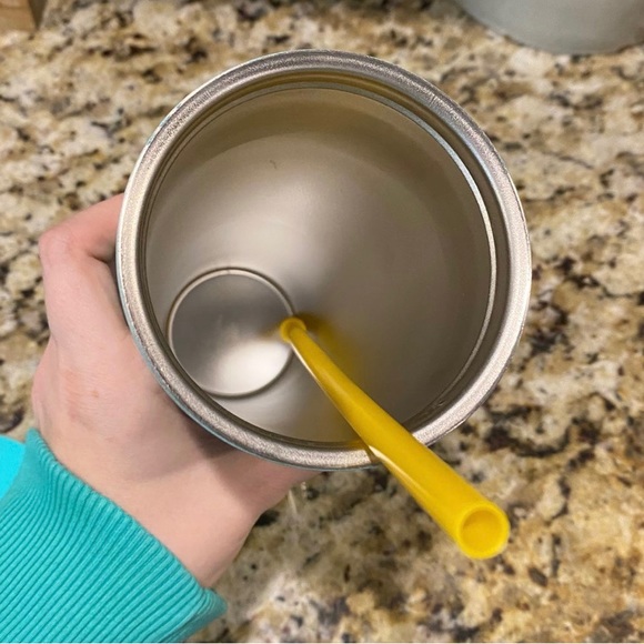 Starbucks Ombre Scalloped Stainless Cup Steel Yellow Blue Tumbler Venti New 2021 - Picture 8 of 11